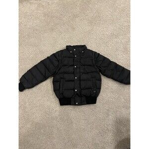 Gucci Kids Unisex Down Filled Black Puffer Jacket Coat Vest Size 8